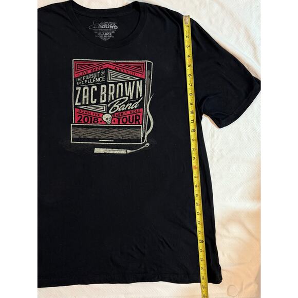 Zac Brown Band Southern Ground concert tee 2018 tour - Picture 8 of 9